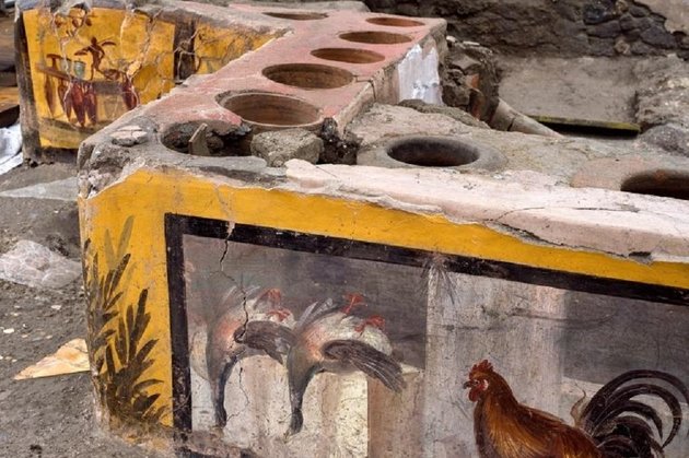 Древнеримская закусочная в Помпеях — термополий