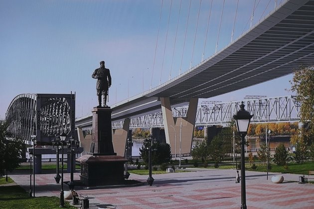 Проект Центрального моста в Новосибирске