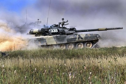 Атакующие танки Т-80У