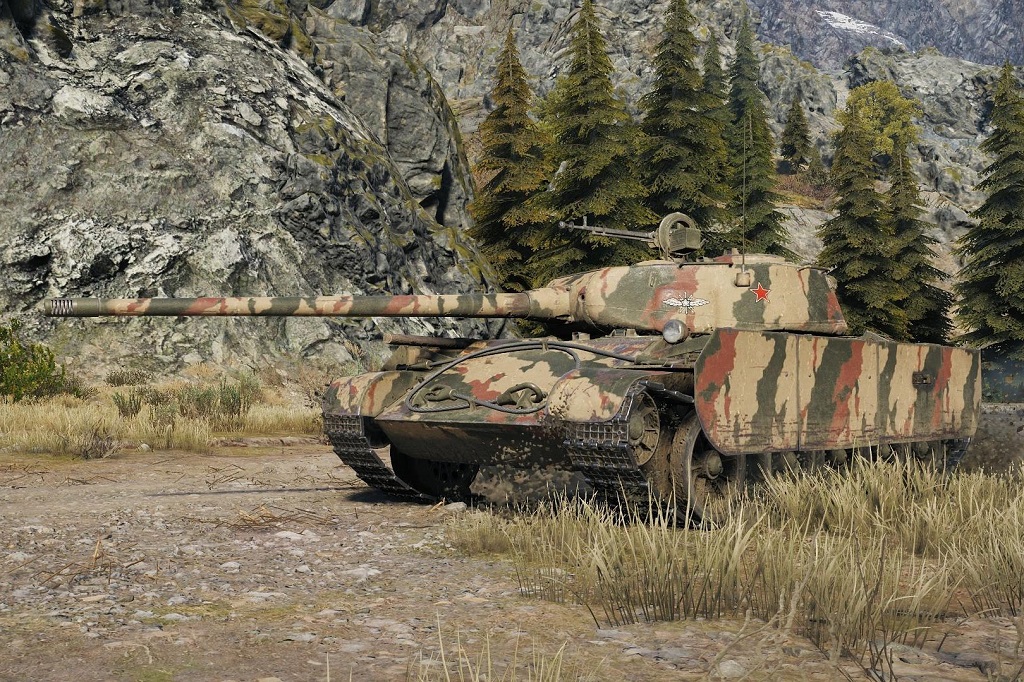 Эксклюзивный премиальный танк Т-44-100 (Р) из игры World of Tanks 