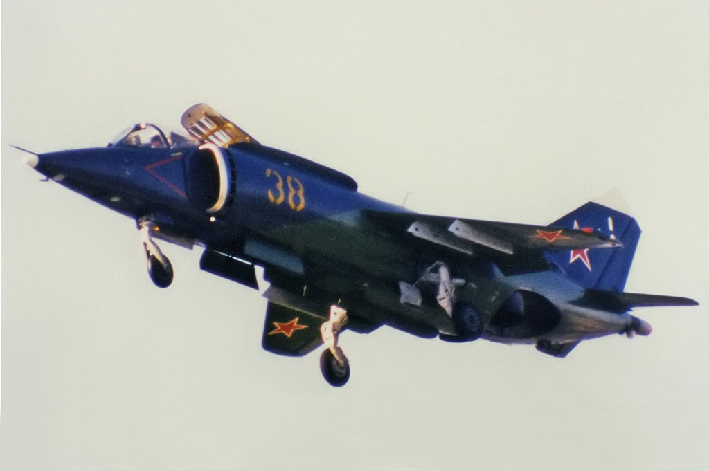 Як-38 имел крайне ограниченную боевую нагрузку 
