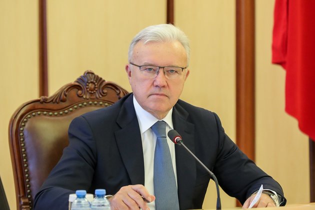 Губернатор Красноярского края Александр Усс