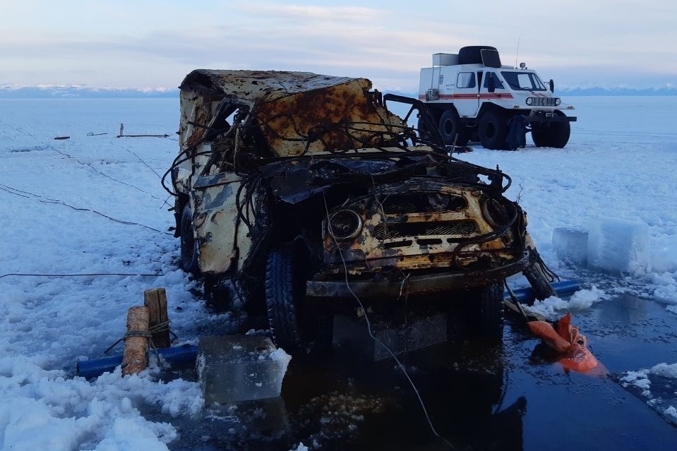 Затонувшие автомобили