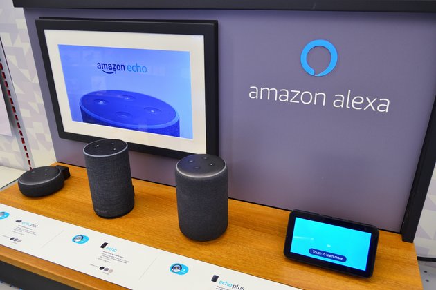 Демонстрационный стенд Amazon Alexa