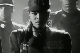 Кадр из клипа Janet Jackson - Rhythm Nation