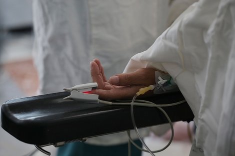 Пациент лежит в реанимации в Новосибирске