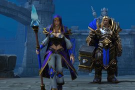 Кадр из игры Warcraft 3