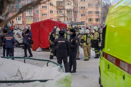Взрыв газа на улице Линейной в Новосибирске