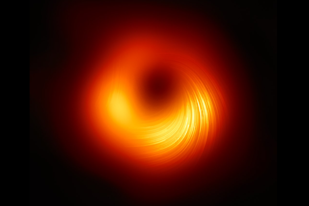 Первое качественное изображение тени черной дыры