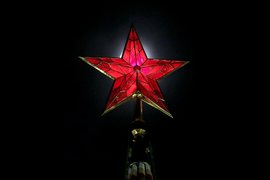 Звезда на башне московского Кремля