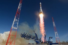 Старт ракеты-носителя «Союз-2.1а»