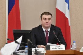 Глава Омской области Виталий Хоценко