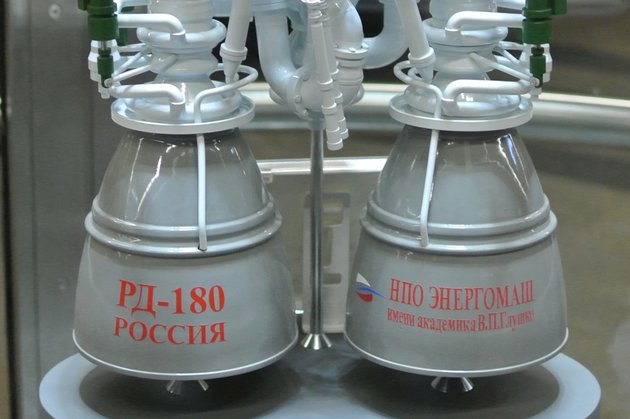 Российский ракетный двигатель РД-180