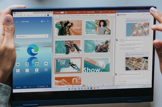 Windows 11 на планшете