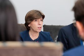 министр иностранных дел Франции Катрин Колонна