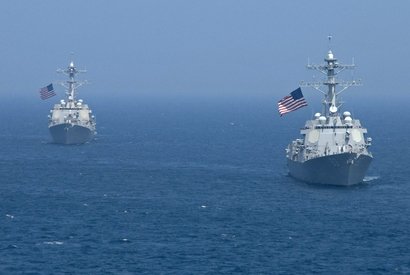 Американские корабли в Южно-Китайском море