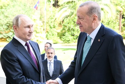 переговоры Путина с Эрдоганом в Сочи