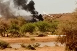 Разбившийся в Мали самолет Ил-76