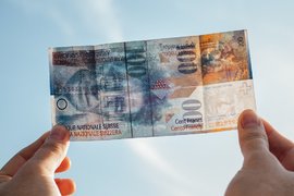 Банкнота в 100 швейцасрких франков