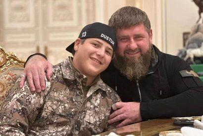 Адам Кадыров и глава Чечни Рамзан Кадыров