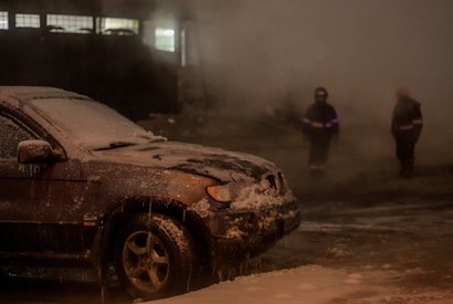 Коммунальная авария в Новосибирске 17 января