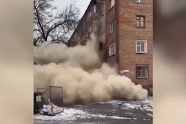 Обрушение жилого дома в Ростове-на-Дону