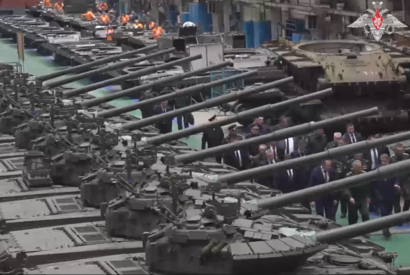Танковый завод в Омске