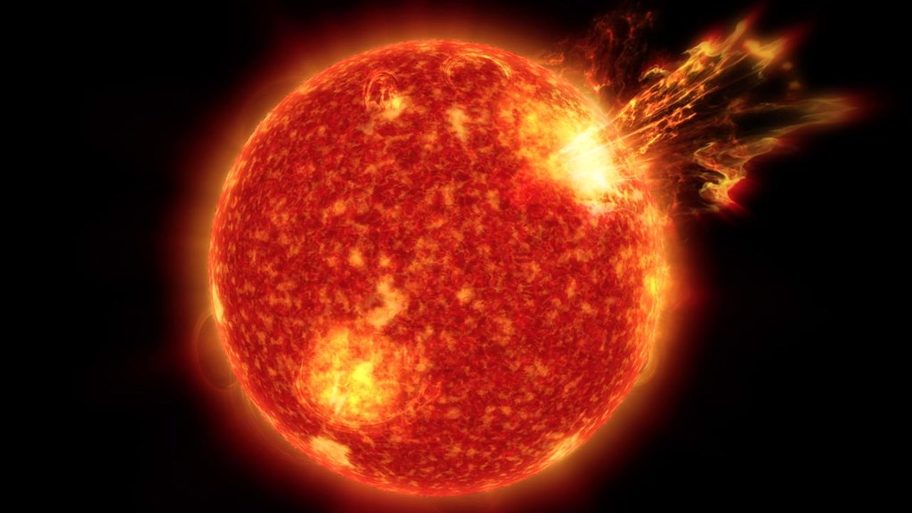 Корональные выбросы массы на Солнце 