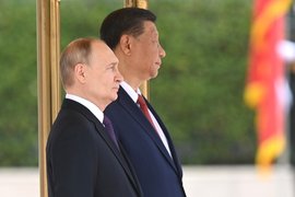 Президент России Владимир Путин и Председатель КНР Си Цзиньпин