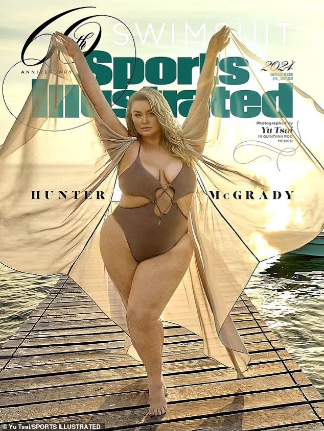 Хантер Макгрэди на обложке журнала Sports Illustrated Swimsuit
