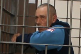 Обвиняемый в убийстве 11 женщин Виталий Манишин