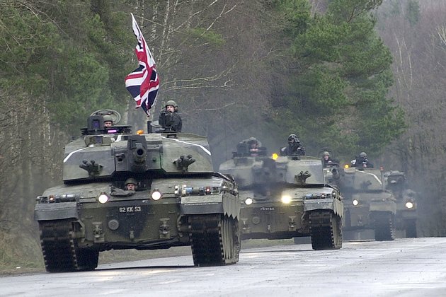 Танк Challenger 2 британской армии