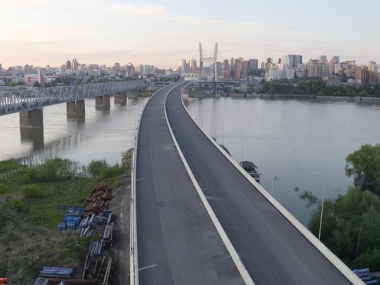 Четвертый мост через Обь в Новосибирске