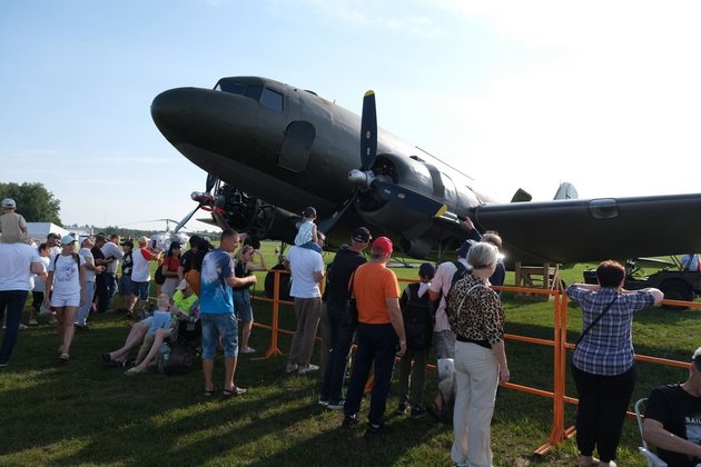 Самолет С-47 DL «Дуглас», или «Борт Тюрикова» на авиашоу в Мочище