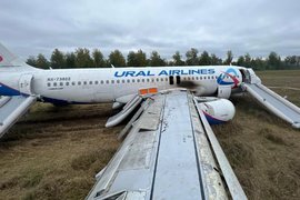 Аварийная посадка Airbus A320 в Новосибирской области