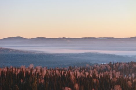 Вид Шерегеш