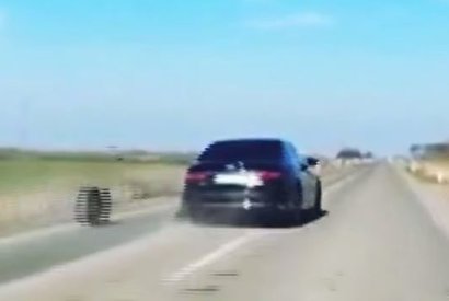 Автомобиль президента Сербии Александра Вучича