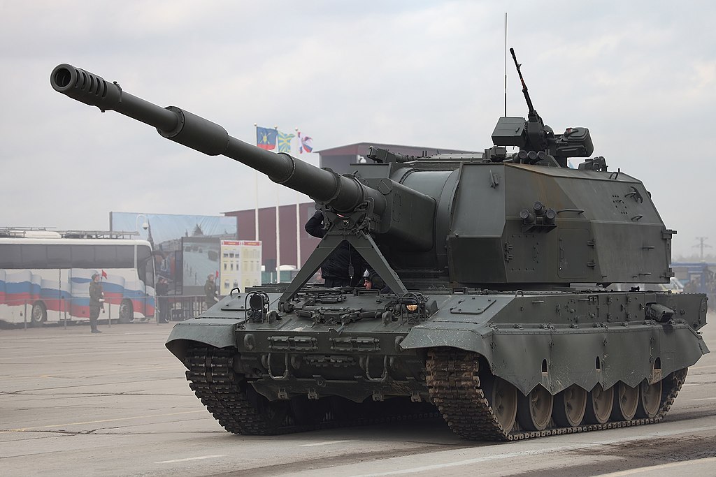 Новейшая российская САУ 2С35 «Коалиция-СВ» 