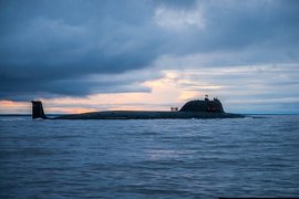 Новейший атомный подводный крейсер 