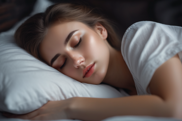 Спящая девушка