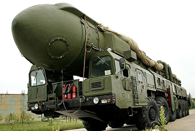 Подвижный грунтовый ракетный комплекс «Тополь»