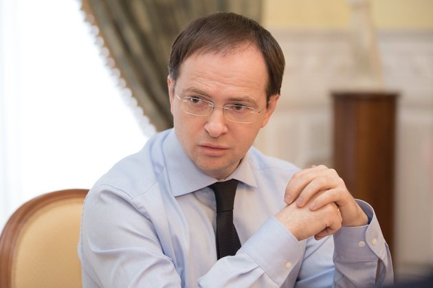 Глава российской переговорной группы с Украиной Владимир Мединский