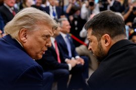 Переговоры Дональда Трампа и Владимира Зеленского