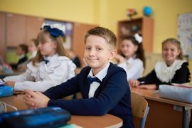 Школа, школьники, урок