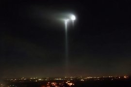 НЛО, огни в небе