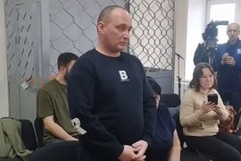 Отец четырех погибших от дихлофоса детей Дмитрий Виноградов в зале суда