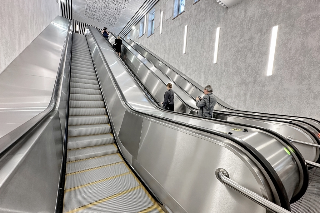 Открытие станции метро Спортивная 