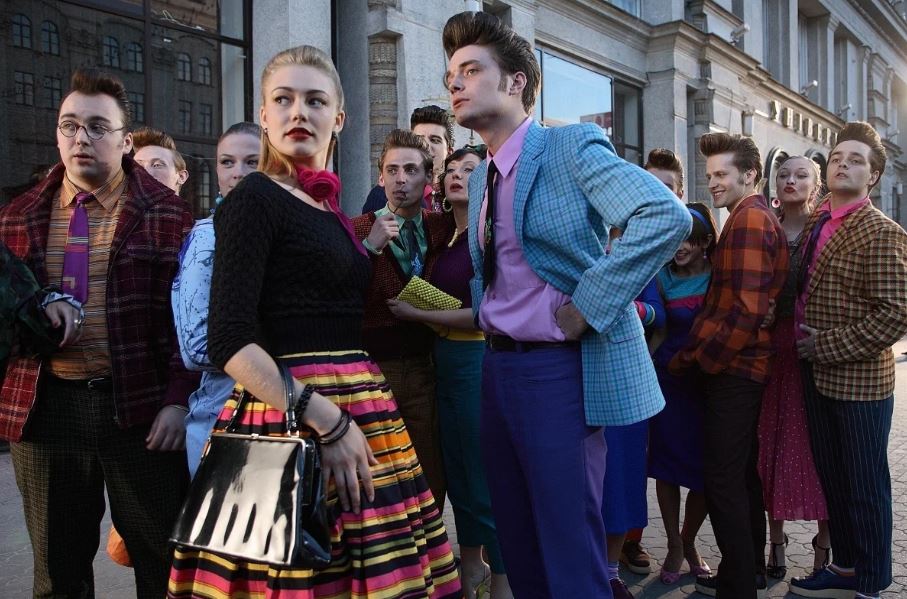 Кадр из фильма «Стиляги» Кадр из фильма «Стиляги»