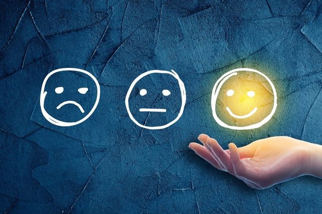 Смайлики с разным настроением