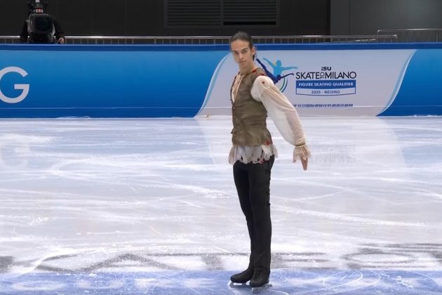 Выступление российского фигуриста Петра Гуменника